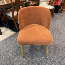 Load image into Gallery viewer, World Market Rust Upholstered Chair (31x23x24)
