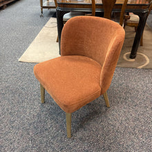 Load image into Gallery viewer, World Market Rust Upholstered Chair (31x23x24)
