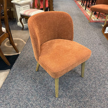 Load image into Gallery viewer, World Market Rust Upholstered Chair (31x23x24)
