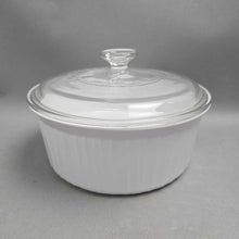 Load image into Gallery viewer, Corning Ware French White Casserole Baking Dish #F-1-B (2.5L) (4x8.75x8.75)
