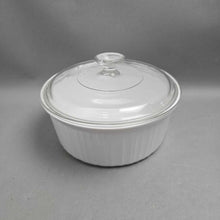 Load image into Gallery viewer, Corning Ware French White Casserole Baking Dish #F-1-B (2.5L) (4x8.75x8.75)
