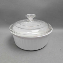 Load image into Gallery viewer, Corning Ware French White Casserole Baking Dish #F-5-B (1.6L) (~3x7.5x7.5)
