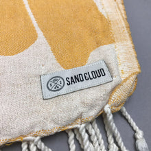 Load image into Gallery viewer, Sandcloud Cotton Yellow Fringed Throw Blanket (47" x 70")
