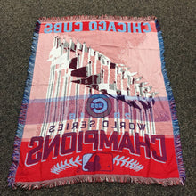 Load image into Gallery viewer, Chicago Cubs Throw Blanket 2016 World Champions (60x44)

