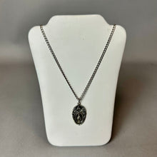 Load image into Gallery viewer, Vintage Sterling Scapular Miraculous Mary Combo Medal 1" Pendant on 25" Chain
