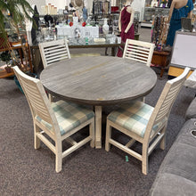 Load image into Gallery viewer, White/Gray Kitchen Table (31x51) w/4 Chairs

