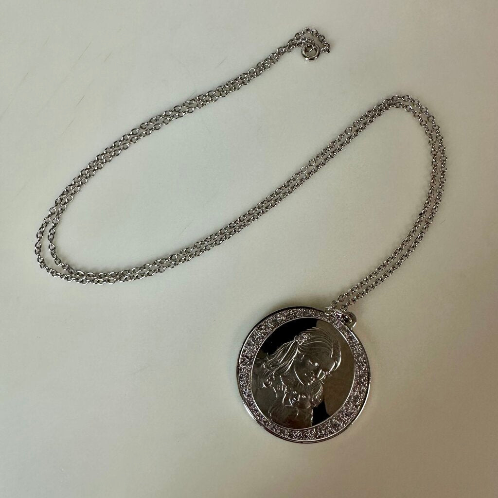 Vintage Sterling 1974 Franklin Mint Mother's Day Coin Medallion