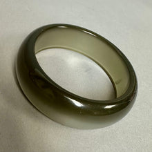 Load image into Gallery viewer, Vintage Gray Moonglow Lucite Bangle Bracelet (8" Inside Circumference)
