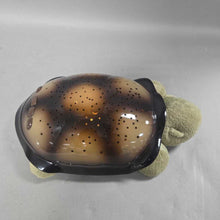Load image into Gallery viewer, Cloud B Plush Turtle - Multicolor Night Light Star Projector (3x12x7)
