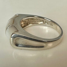 Load image into Gallery viewer, East Arts Sterling Mother of Pearl Ring sz 8
