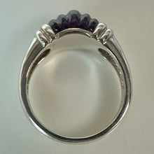 Load image into Gallery viewer, East Arts Sterling Amethyst Ring sz 8

