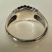 Load image into Gallery viewer, East Arts Sterling Amethyst Ring sz 8
