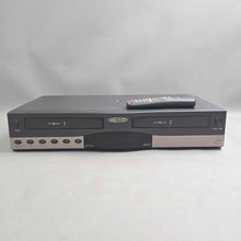 Load image into Gallery viewer, Go Video Dual-Deck VHS Player / VCR #DDV9550 w/ Remote (4x21x12)
