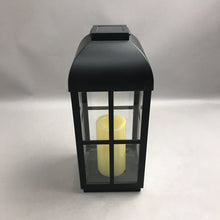 Load image into Gallery viewer, Black Solar Garden/Porch Lantern (15")
