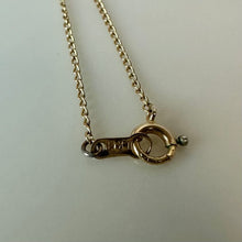 Load image into Gallery viewer, 14K Gold Jade Capture Pendant on 15" Chain Necklace (1.3g)
