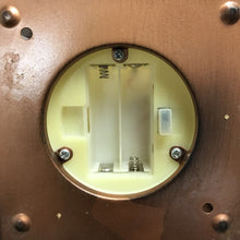 Load image into Gallery viewer, Copper/Rose Gold &amp; Glass Flameless Candle Lantern (~8") (As-Is; Battery Cover Missing)
