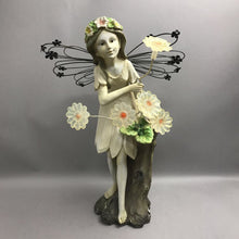 Load image into Gallery viewer, Resin Fairy Figurine Garden Accent Piece (22")
