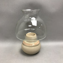 Load image into Gallery viewer, Vintage Glass Hurricane Lamp Noritake Sierra Twilight For Candles (10")
