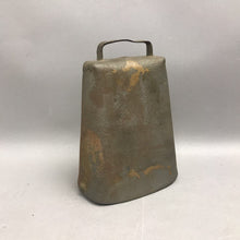 Load image into Gallery viewer, Vintage Rustic Large Riveted Cow Bell.(7x5)
