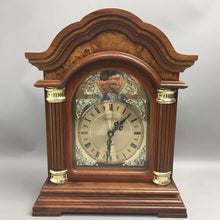 Load image into Gallery viewer, Vintage Westminster Tempus Fugit Wooden Quartz Chime Clock (17x13x6)(Tested)
