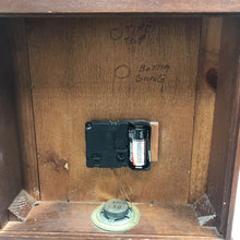 Load image into Gallery viewer, Vintage Westminster Tempus Fugit Wooden Quartz Chime Clock (17x13x6)(Tested)
