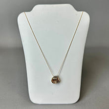 Load image into Gallery viewer, 14K Tri-Color Gold Knot Pendant on 18" Chain Necklace (1.5g)
