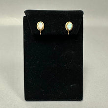 Load image into Gallery viewer, 14K Gold Opal Screw Back Earrings (2.6g)
