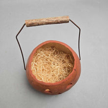 Load image into Gallery viewer, Dried Hard-Shell Jack-o'-Lantern Gourd (~10x7)
