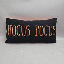 Load image into Gallery viewer, Hocus Pocus/ Trick or Treat Accent Pillow (~8x16x3)
