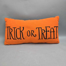Load image into Gallery viewer, Hocus Pocus/ Trick or Treat Accent Pillow (~8x16x3)
