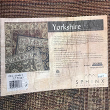Load image into Gallery viewer, Yorkshire Red/Ivory Decorative Wool Rug (11'x7.7')

