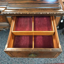 Load image into Gallery viewer, Rockford Republic furniture Antique Burled Walnut Buffet/Sideboard 3 Drawer (45x81x26)

