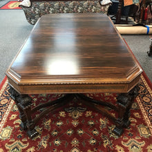 Load image into Gallery viewer, Rockford Republic Furniture Antique Burled Walnut Dining Table (32x78x46)
