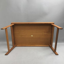 Load image into Gallery viewer, Vintage Teakwood Folding Bed Serving Tray Table (22x14x12)
