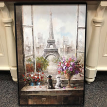 Load image into Gallery viewer, New Canvas Art "Paris Dogs" Wall Art (36x24)
