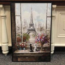 Load image into Gallery viewer, New Canvas Art "Paris Dogs" Wall Art (36x24)
