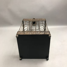 Load image into Gallery viewer, Bronze Style Metal Bird Cage w/Filigree Band (21")
