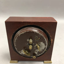 Load image into Gallery viewer, Vintage Wood Seth Thomas Severn Thomaston Conn. USA Alarm Clock Works (4x4x1.5)
