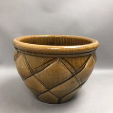 Load image into Gallery viewer, Brown Glaze Diamond Point Pottery~2 available (8x11)
