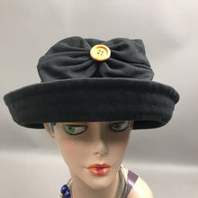 Load image into Gallery viewer, Deborah Rhodes Mocha Black Hat with Bow

