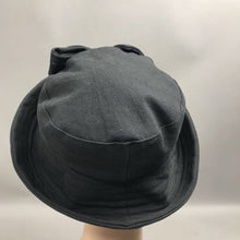 Load image into Gallery viewer, Deborah Rhodes Mocha Black Hat with Bow
