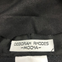 Load image into Gallery viewer, Deborah Rhodes Mocha Black Hat with Bow
