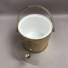 Load image into Gallery viewer, Vintage Ice Bucket Gold w/ Lid (12x8)
