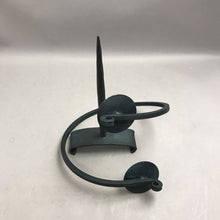 Load image into Gallery viewer, Vintage Metal Two-Pillar Candle Holder (12")
