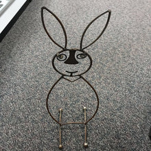 Load image into Gallery viewer, Rustic Rabbit Yard Art (34")
