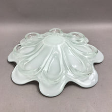 Load image into Gallery viewer, Vintage Scalloped Floral Shape Art Glass (12x2.5)
