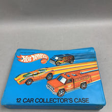 Load image into Gallery viewer, Vintage Hot Wheels 12 Car Collector's Case w/12 Cars (7x10)
