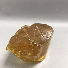 Load image into Gallery viewer, Amber Translucent Art Glass Cullet Slag Glass (4x6x7)
