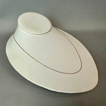 Load image into Gallery viewer, 14K Rose Gold 22" Chain Necklace (1.4g)
