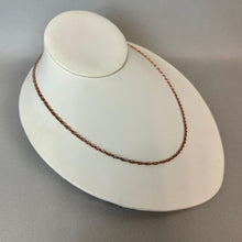 Load image into Gallery viewer, 14K Rose Gold 18" Chain Necklace (6.3g)
